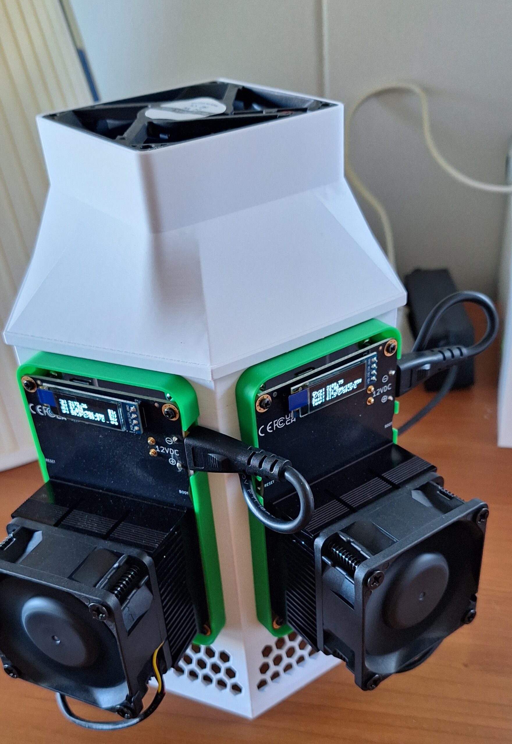 Example Bitcoin Tower In use